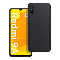 Etui i futerały do telefonów - OEM Futerał matt do Xiaomi Redmi 9A / 9At czarny - miniaturka - grafika 1
