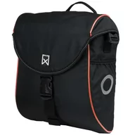 Sakwy rowerowe - VidaXL Willex Sakwa rowerowa 300 S, 12 L, czarno-czerwona - miniaturka - grafika 1
