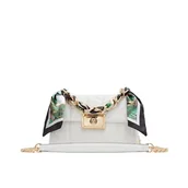 Torebki damskie - ALDO Damskie Jermeyyx Cross-Body, białe, biały - miniaturka - grafika 1