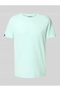 T-shirt z detalem z logo - Superdry - Koszulki męskie - miniaturka - grafika 1