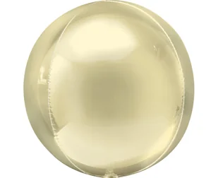 Balon Foliowy Orbz - Kula Pastelowa Żółta - Balony i akcesoria - miniaturka - grafika 1