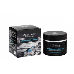 Santo Volcano Spa, Maska do twarzy oraz ciała, 200 ml - Maseczki do twarzy - miniaturka - grafika 1