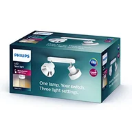 Lampy sufitowe - Philips Bukko Plate/Spiral White 2x4.3W Listwa oświetleniowa 915005687601 - miniaturka - grafika 1