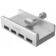 Huby USB - Hub Usb 3.0 alum 4 porty przykręcany do blatu - miniaturka - grafika 1