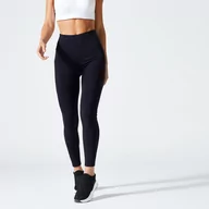 Spodnie sportowe damskie - Legginsy fitness damskie Nyamba 520 - miniaturka - grafika 1