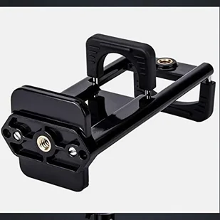 System-S Uniwersalny adapter statywu 2 w 1 nasadka z gwintem uchwyt zaciskowy adapter do tabletu PC i smartfona - Pozostałe akcesoria do telefonów - miniaturka - grafika 1