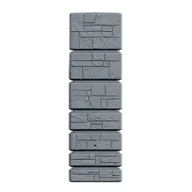 Zbiorniki na deszczówkę - Zbiornik na deszczówkę PROSPERPLAST Tower Stone IDTST350-429U 350 L Szary - miniaturka - grafika 1