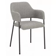 Krzesła - Jasnoszare krzesło tapicerowane - Tatami - miniaturka - grafika 1