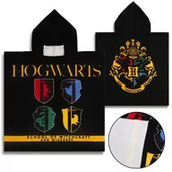 Okrycia kąpielowe dla dzieci - Harry Potter Dziecięcy ręcznik, poncho z kapturem dla chłopca 55x55 cm OEKO-TEX - miniaturka - grafika 1