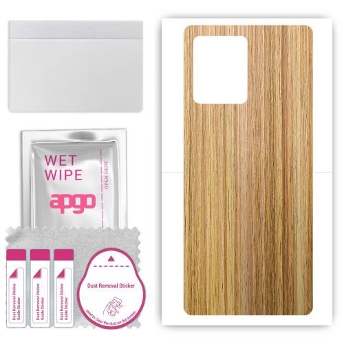 folia naklejka skórka strukturalna na TYŁ do Motorola Moto S30 Pro Pantone - Drewno Dąb Miodowy - apgo SKINS