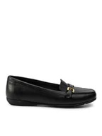 Mokasyny damskie - Geox Mokasyny D Annytah Moc A D84BMA 00043 C9997 Czarny - miniaturka - grafika 1