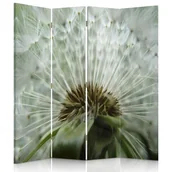 Parawany - Parawan pokojowy FEEBY, Dmuchawiec, Dwustronny 145x170cm 4-częściowy - miniaturka - grafika 1