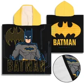 Okrycia kąpielowe dla dzieci - Batman Dziecięcy ręcznik, poncho z kapturem dla chłopca 50x110 cm OEKO-TEX - miniaturka - grafika 1
