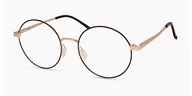 Okulary przeciwsłoneczne - MODO & ECO Damskie okulary przeciwsłoneczne Verbier, czarne/różowe złoto, 50, czarny / różowe złoto. - miniaturka - grafika 1