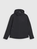 Kurtki męskie - 4F Kurtka przejściowa membrana 5000 męska - czarna XL - miniaturka - grafika 1