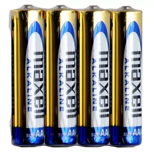 4 x bateria alkaliczna Maxell Alkaline LR03 / AAA (shrink) - Baterie i akcesoria - miniaturka - grafika 1