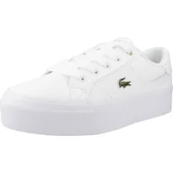 Buty trekkingowe damskie - Tenisówki Lacoste Model Ziane Kolor Biały - miniaturka - grafika 1