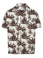 Koszule męskie - Selected - Koszula męska SLHReg Casper, niebieski|beżowy|brązowy|szary|zielony - miniaturka - grafika 1