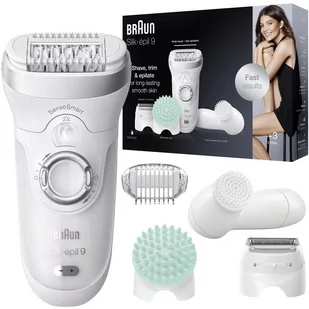 Depilator Braun Silk-epil 9-865 Biały - Depilatory i golarki damskie - miniaturka - grafika 1