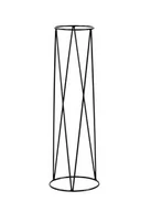 Kwietniki - Kwietnik Metalowy Stojak na jedną donicę 95cm czarny LOFT 1351 - miniaturka - grafika 1