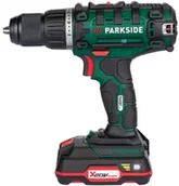 Wiertarko-wkrętarki akumulatorowe - Parkside Wiertarko-wkrętarka PABS 20-Li E6 aku - miniaturka - grafika 1