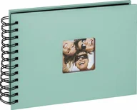 Albumy fotograficzne - Walther Walther Fun mint green 23x17 40 black Pages Wire-O SA109A - miniaturka - grafika 1