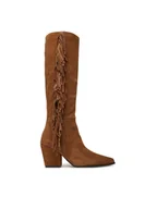 Kozaki damskie - Aldo Kozaki Kaelya 14100210 Brązowy - miniaturka - grafika 1