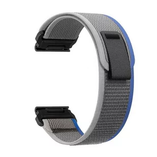 opaska pasek bransoleta NYLON PRO "3" GARMIN FENIX 3/5X/3HR/5X PLUS/6X/6X PRO/7X GRAY - Akcesoria do smartwatchy - miniaturka - grafika 1
