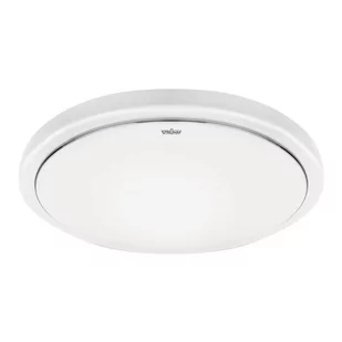 Lampa sufitowa z czujnikiem ruchu SOLA 4319 Ideus LED 14W 4100K IP44 metal biała - Lampy sufitowe - miniaturka - grafika 1