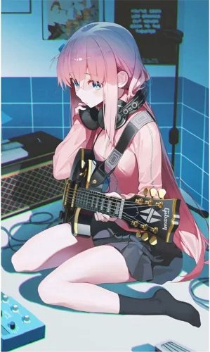Plakat Anime Bocchi the Rock! BTR_046 A2 (custom)