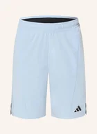 Spodenki damskie - Adidas Szorty Treningowe d4t Workout blau - miniaturka - grafika 1