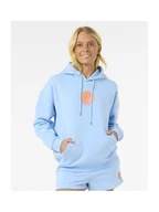 Bluzy damskie - Bluza RIP CURL Icons Of Surf Heritage Hood niebieski L - miniaturka - grafika 1