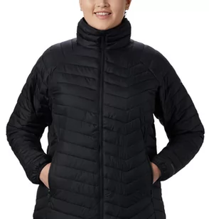 Damska kurtka puchowa pikowana COLUMBIA Powder Lite Hooded Jacket - Kurtki damskie - miniaturka - grafika 1