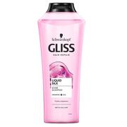 Szampony do włosów - Schwarzkopf GLISS KUR Hair Repair Szampon Liquid Silk Gloss 400ml - miniaturka - grafika 1
