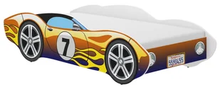 Łóżko dziecięce Autko CORVETTA 140x70 KAMELEON - Łóżeczka i kojce - miniaturka - grafika 1