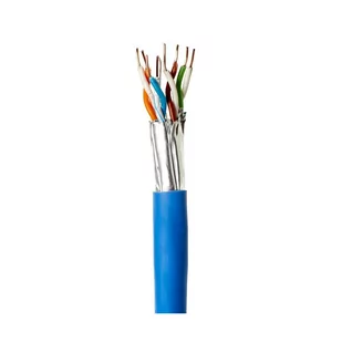 Conotech LEXMAN Ethernet FTP CAT6A niebieski LEXMAN - Przewody elektryczne - miniaturka - grafika 1