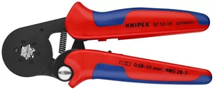 Knipex SAMONASTAWNE SZCZYPCE DO ZAGNIATANIA TULEJEK 180MM KN 97 53 14 - Kombinerki i obcęgi - miniaturka - grafika 4