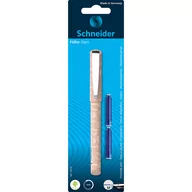 Pióra kulkowe - Schneider piśmiennicze pióro, Glam, M, sortowane, 1er blistrowa wkłady atramentowe w zestawie: 2 76775 - miniaturka - grafika 1