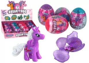 Magiczne Pękające Jajko Jednorożca W Skorupie 4 Kolory 6 cm - Zabawki kreatywne - miniaturka - grafika 1