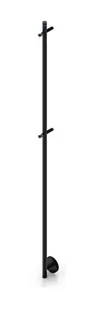 P.M.H Kares Suszarka elektryczna 8,5x151,5 cm czarny mat PAS2HQXXXB220BASXXT - odbiór osobisty: Kraków, Świebodzin - Grzejniki łazienkowe - miniaturka - grafika 1
