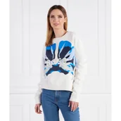 Bluzy damskie - BOSS BLACK Bluza Ehanne1 | Regular Fit - miniaturka - grafika 1