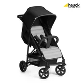 Wózki dziecięce - Hauck Wózek spacerowy Rapid 4 2018 Caviar/Silver - miniaturka - grafika 1