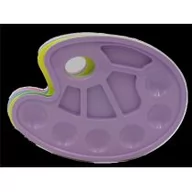 Przybory szkolne - Sweet colours Paletka do mieszania farb pastelowa mix - miniaturka - grafika 1