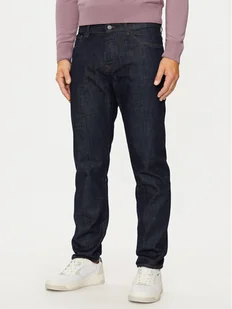 Boss Jeansy 50527760 Granatowy Regular Fit - Spodnie męskie - miniaturka - grafika 1