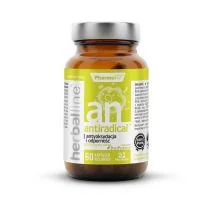 Pharmovit HERBALLINE ANTIRADICAL 60veg kap - Witaminy i minerały dla sportowców - miniaturka - grafika 2