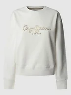 Bluzy damskie - Pepe Jeans Bluza "Maddy" w kolorze kremowym - miniaturka - grafika 1