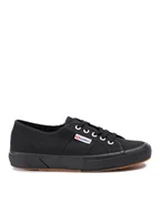 Trampki damskie - Superga Tenisówki 2750 Cotu Classic S000010 Czarny - miniaturka - grafika 1