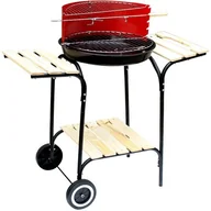 Grille - Activa Grill wózek czerwony, 46x46 cm - miniaturka - grafika 1