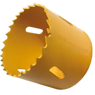 Dedra Otwornica z bi-metalu do stali, stali nierdzewnej, metali nieżelaznych, aluminium, drewna, plastiku śr. 64 mm / 2-1/2"""" 08w064 - Otwornice - miniaturka - grafika 1
