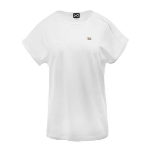 Koszulka damska EA7 Emporio Armani L - Koszulki i topy damskie - miniaturka - grafika 1